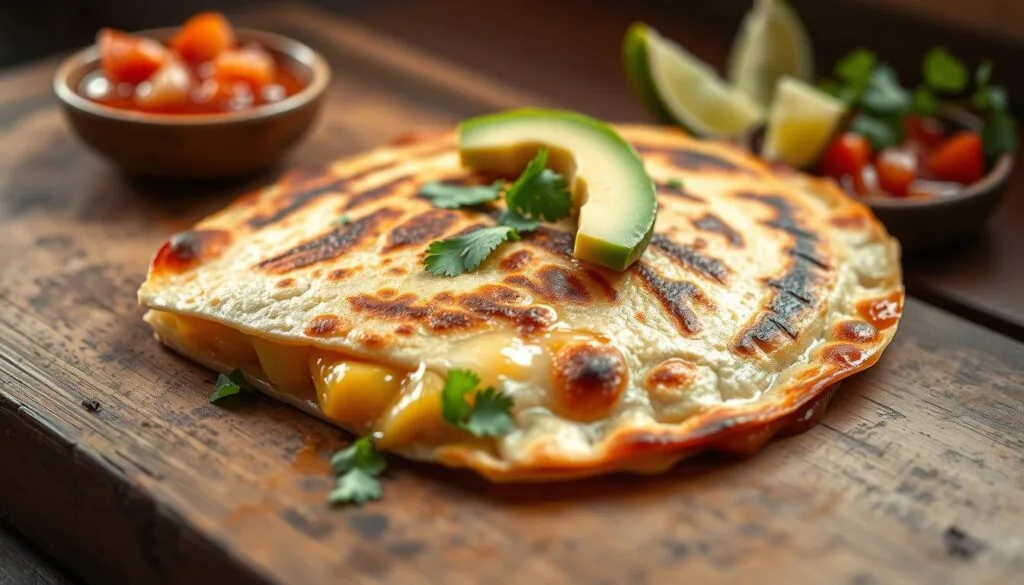 Quesadilla with chihuahua cheese Quesadilla with chihuahua cheese